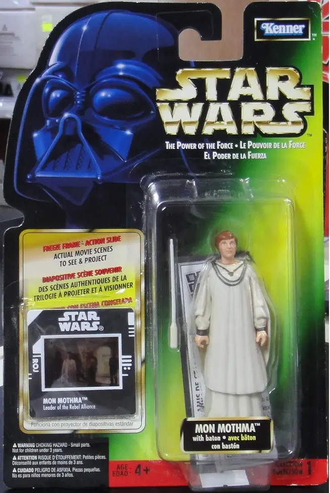 Kenner 星球大戰 Star Wars Power Of The Force Mon Mothma Freeze Frame With Baton 69859 (Pa#0) 1