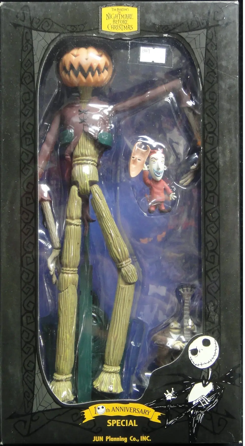 Jun Planning 添布頓 怪誕城之夜 南瓜頭傑克斯克靈頓 Tim Burton's The Nightmare Before Christmas N-352 10Th Anniversary Special C Jack Pumpkin King Lock Band Man A (Buy-14352) 1