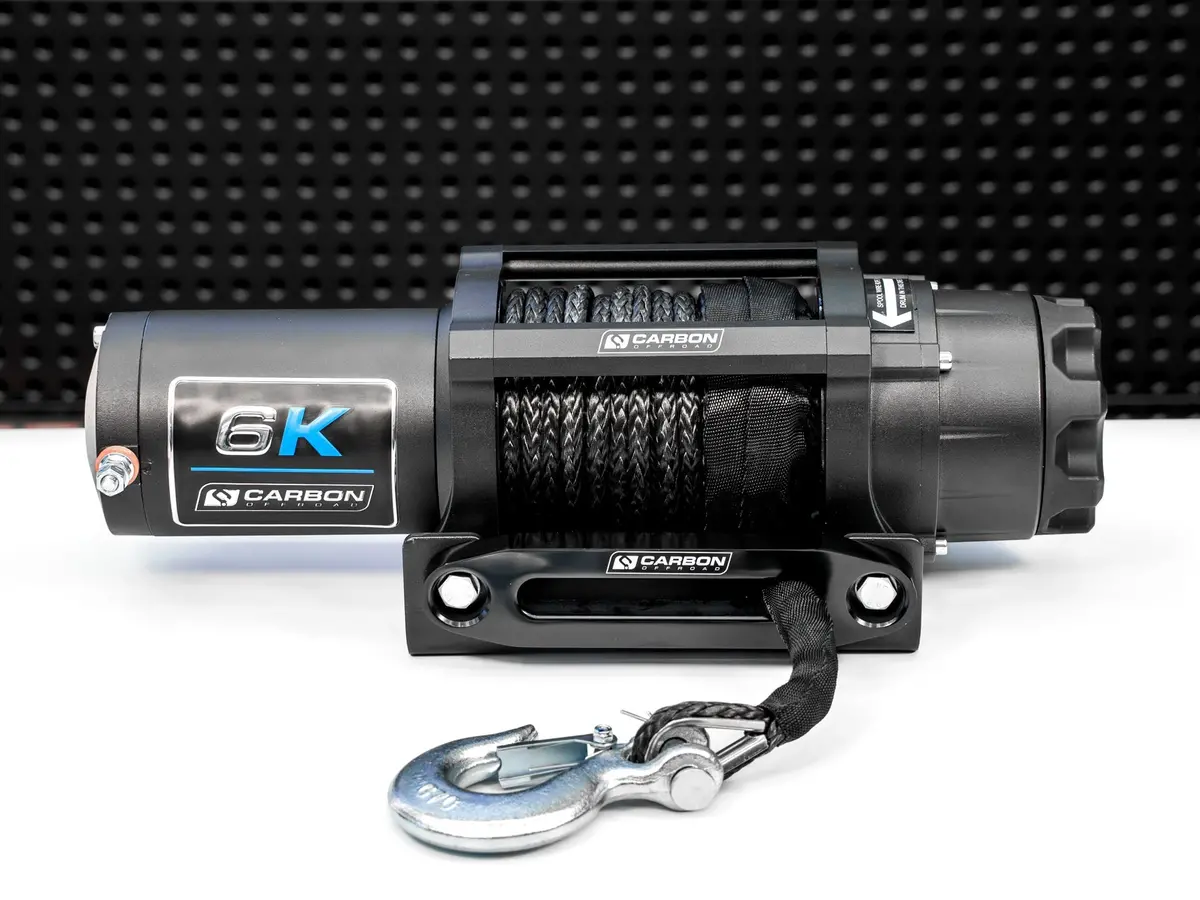 Carbon Offroad 6000Lb Atv/Small 4X4 Winch 24V 1