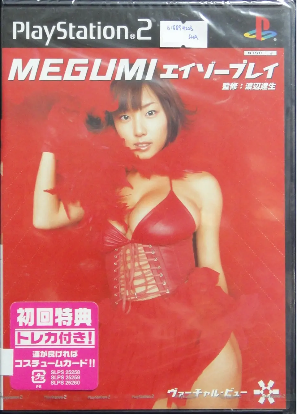 索尼電腦娛樂 古谷仁 山野仁 遊戲 日版 Sony Computer Entertainment Scei Sce Playstaton 2 Ps2 Fourth View Megumi Eizoplay Eyesplay Slps25260 (Sha-50860) B18894223 1