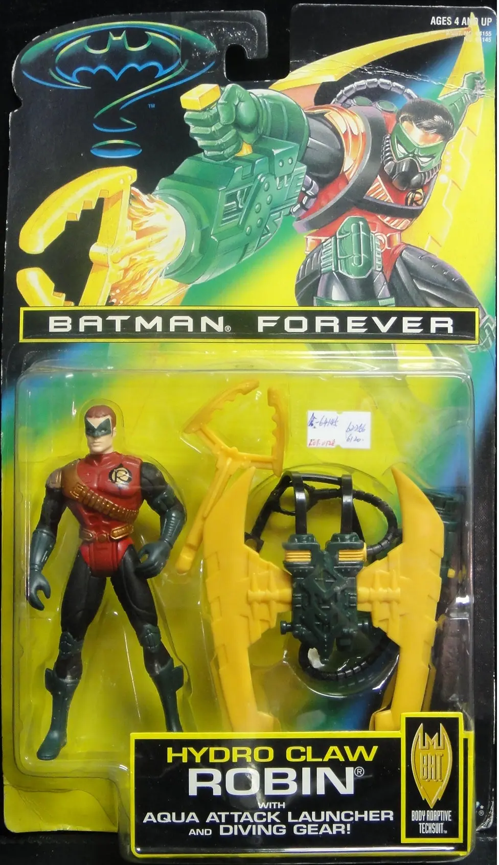 Kenner 蝙蝠俠 羅賓 Batman Forever Hydro Claw Robin With Aqua Attack Launcher And Diving Gear 64145 (倉) B22566120 1