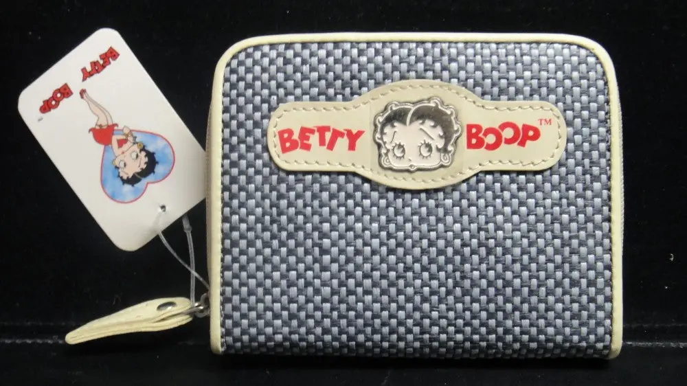 King Features 弗萊舍兄弟 貝蒂娃娃 藍色錢包 Fleischer Studios Betty Boop Blue Color Purse Bb-2037 (Pa-0) 1