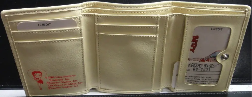 King Features弗萊舍兄弟 貝蒂娃娃 綠色錢包 Fleischer Studios Betty Boop Green Color Purse Bb-2031 (Pa-0) 2