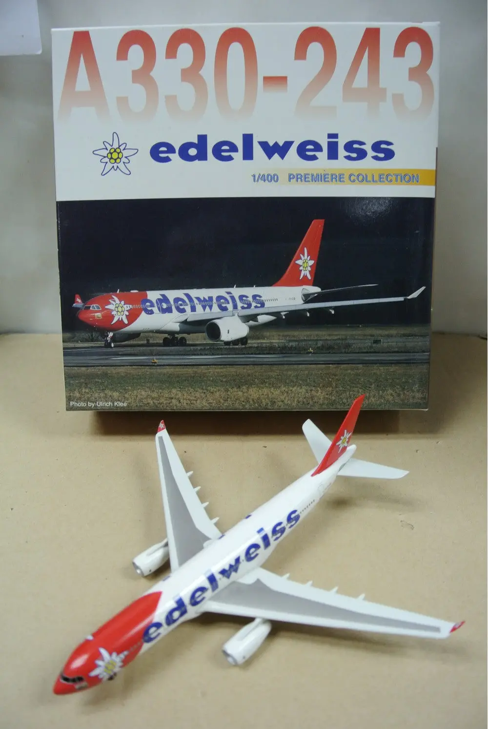 Dragon Wings 1/400 Edelweiss Airbus A330-243 Hb-Iqz (55305) (Piu10) 1