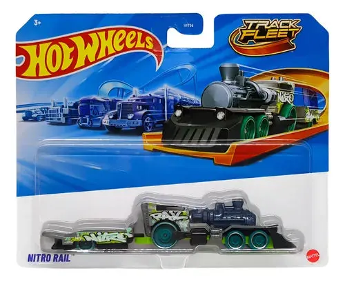 Hot Wheels Track Fleet Nitro Rail Truck For Ages 3 Years And Up 1