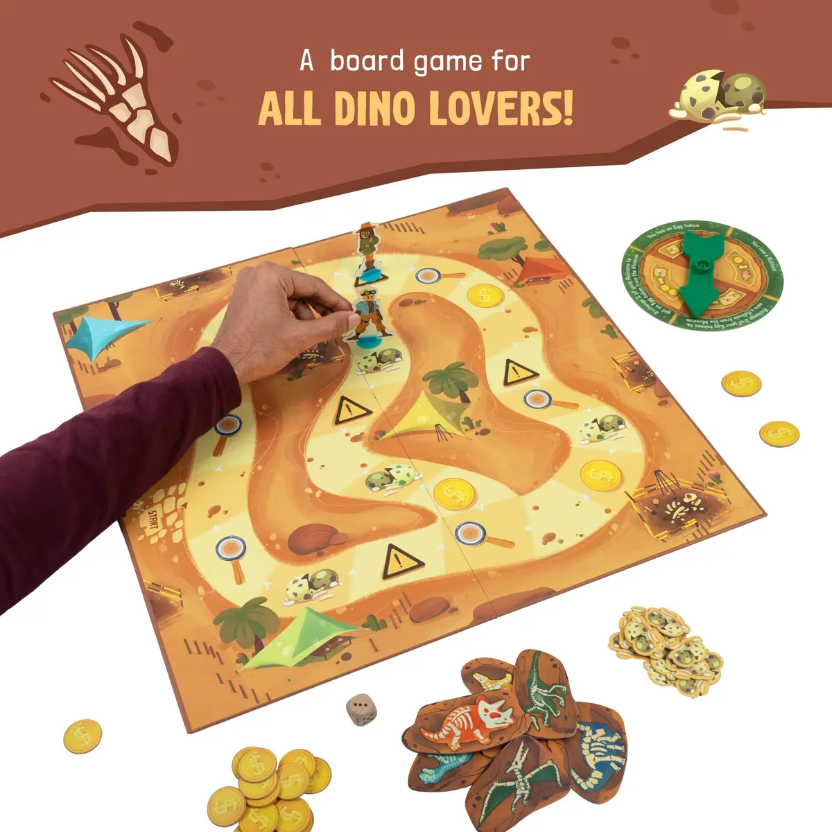 Love Dabble Dino Discovery 2-4 Player Board Game For Ages 6 Years And Up 2