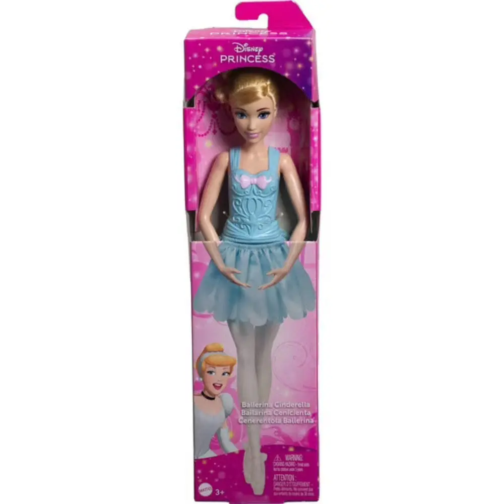 Disney Princess Ballerina Cinderella Doll For Ages 3+ 1