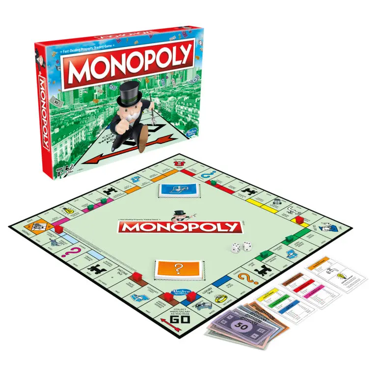 Hasbro Gaming Monopoly Classic Board Game For Families And Kids Ages 8 And Up 1