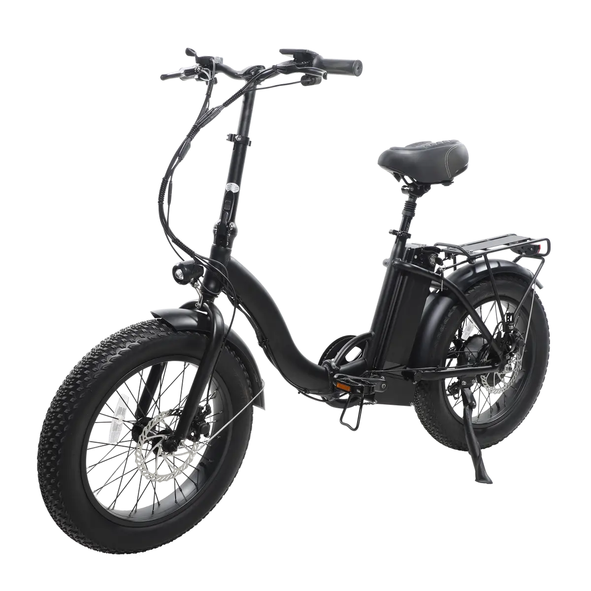 Glarewheel New Eb-Re Folding Electric Bike 20'' Fat Tire 1
