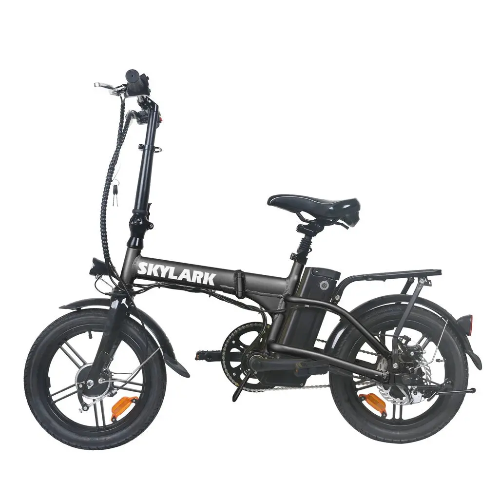 Glarewheel Foldable Electric Bike Urban Fashion High Speed 16Mph Easy Carry Eb-X6 1