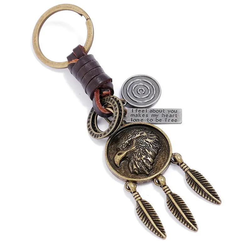 Eagle Dream Catcher Keychain 1