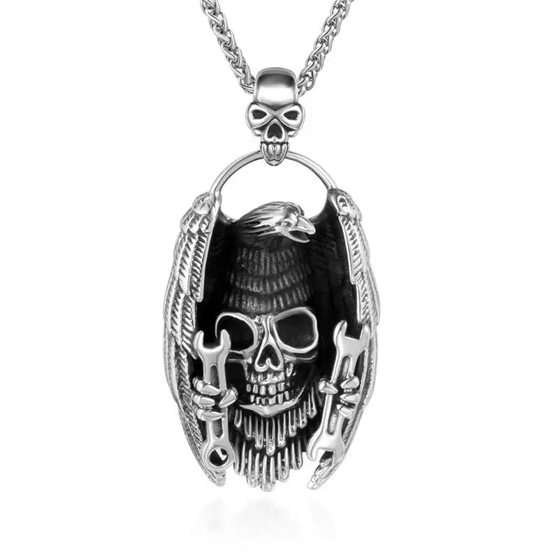 Eagle And Skull Pendant 1