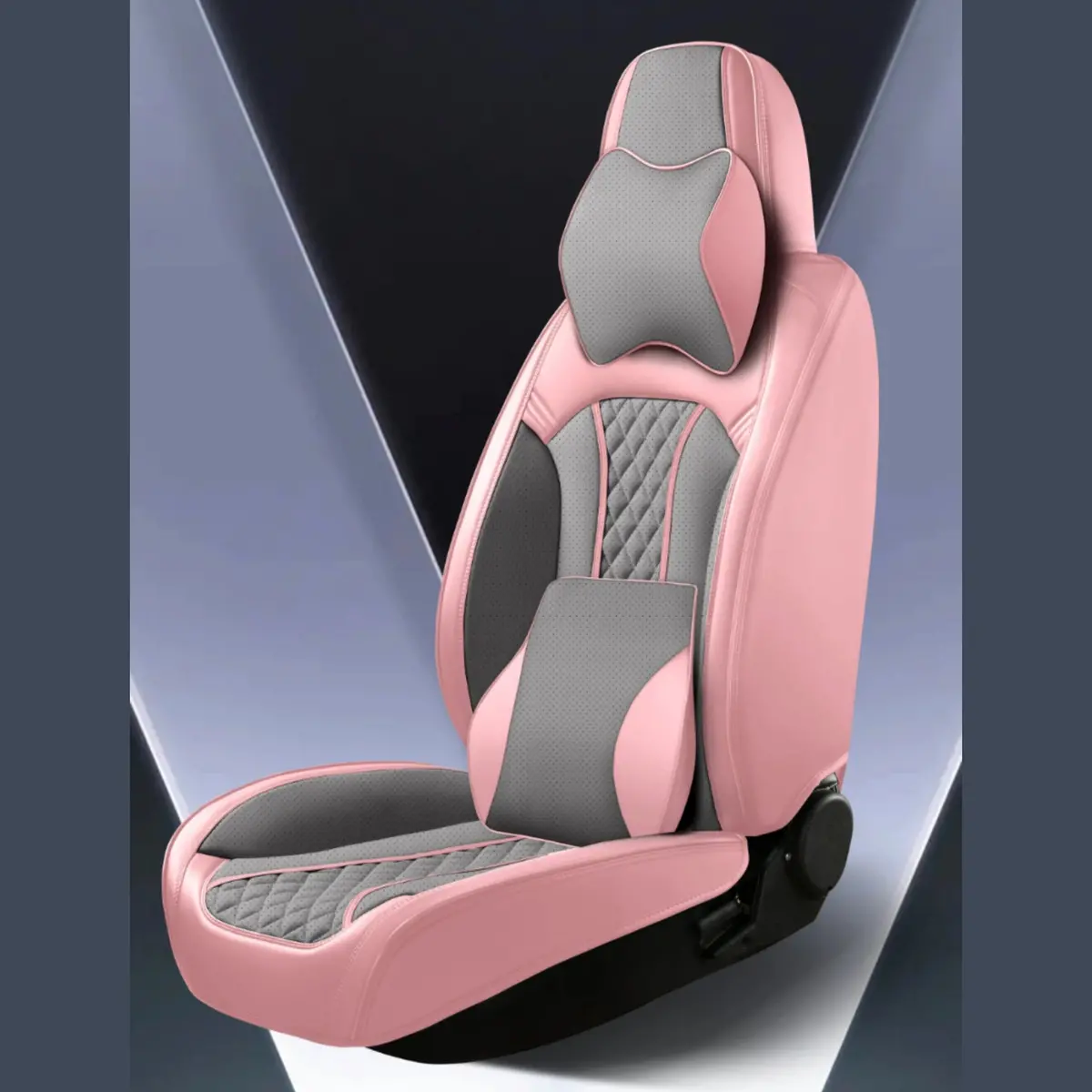 Elegant Napa Leather Seat Covers (5 Pcs Set) 1