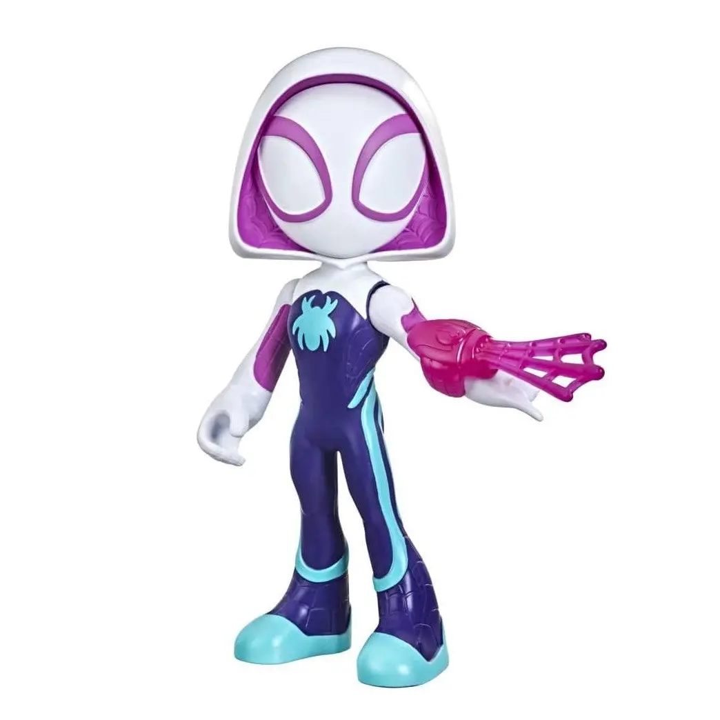 Marvel Spidey And His Amazing Friends Supersized Ghost-Spider 9-Inch Action Figure, Preschool Super Hero Toy For Kids Ages 3 And Up 1