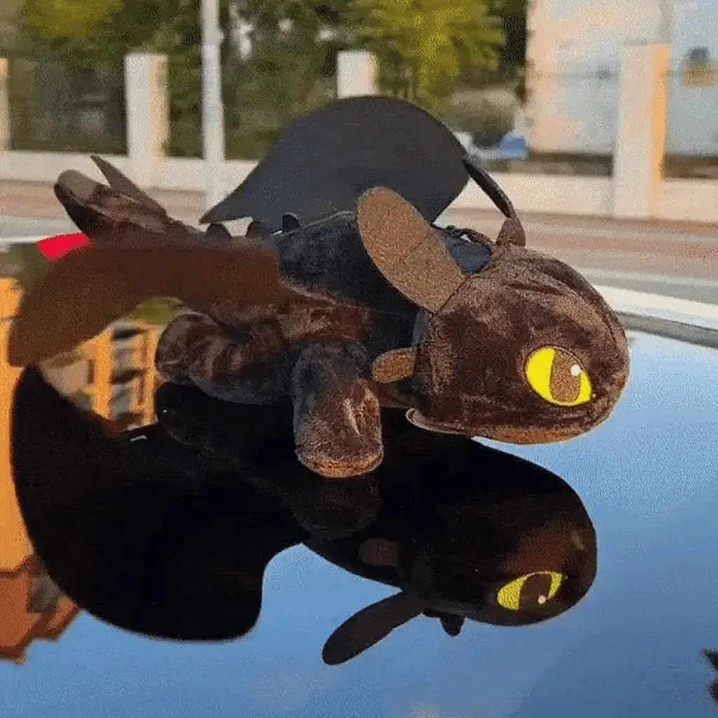 Flying Night Fury Toothless Dragon Plush Doll 1