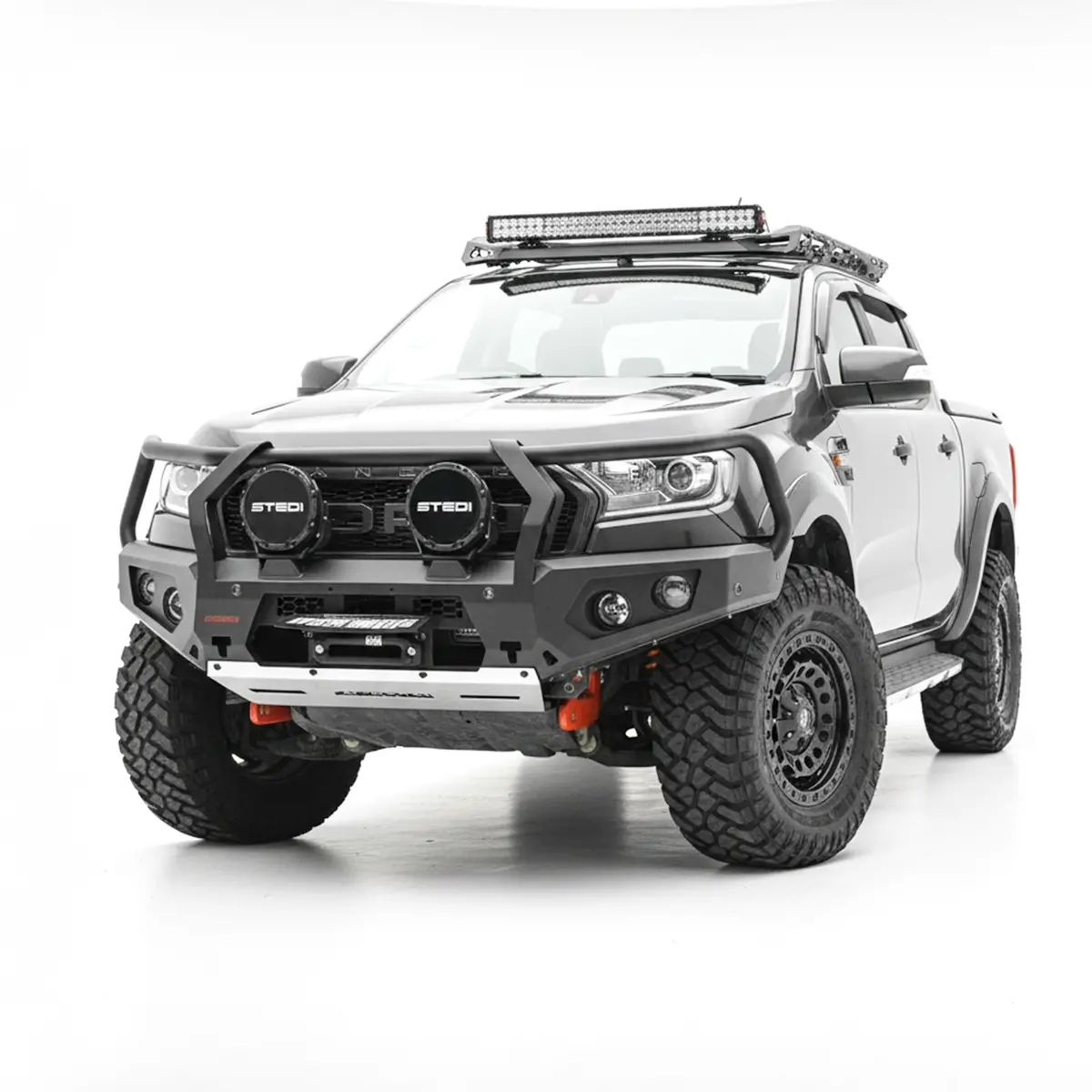 Ford Ranger Bull Bar, Rockarmor Gt Suits Px2 Px3 Ranger & Wildtrak 2015 - 2022 1