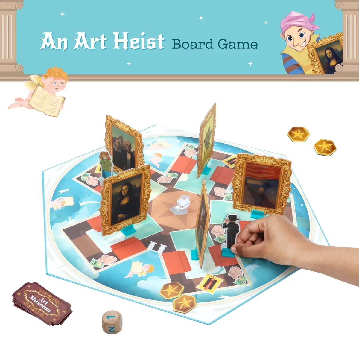 Love Dabble Frame The Fake! 2-4 Player Board Game For Ages 8 Years And Up 2