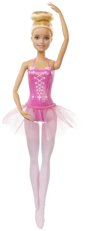 Barbie Ballerina Doll With Tutu And Sculpted Toe Shoes, Pink 1