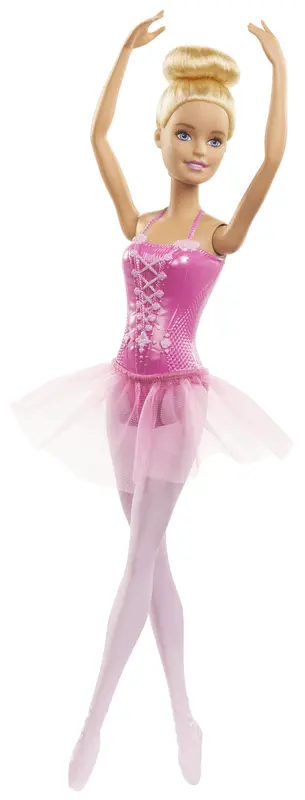 Barbie Ballerina Doll With Tutu And Sculpted Toe Shoes, Pink 2