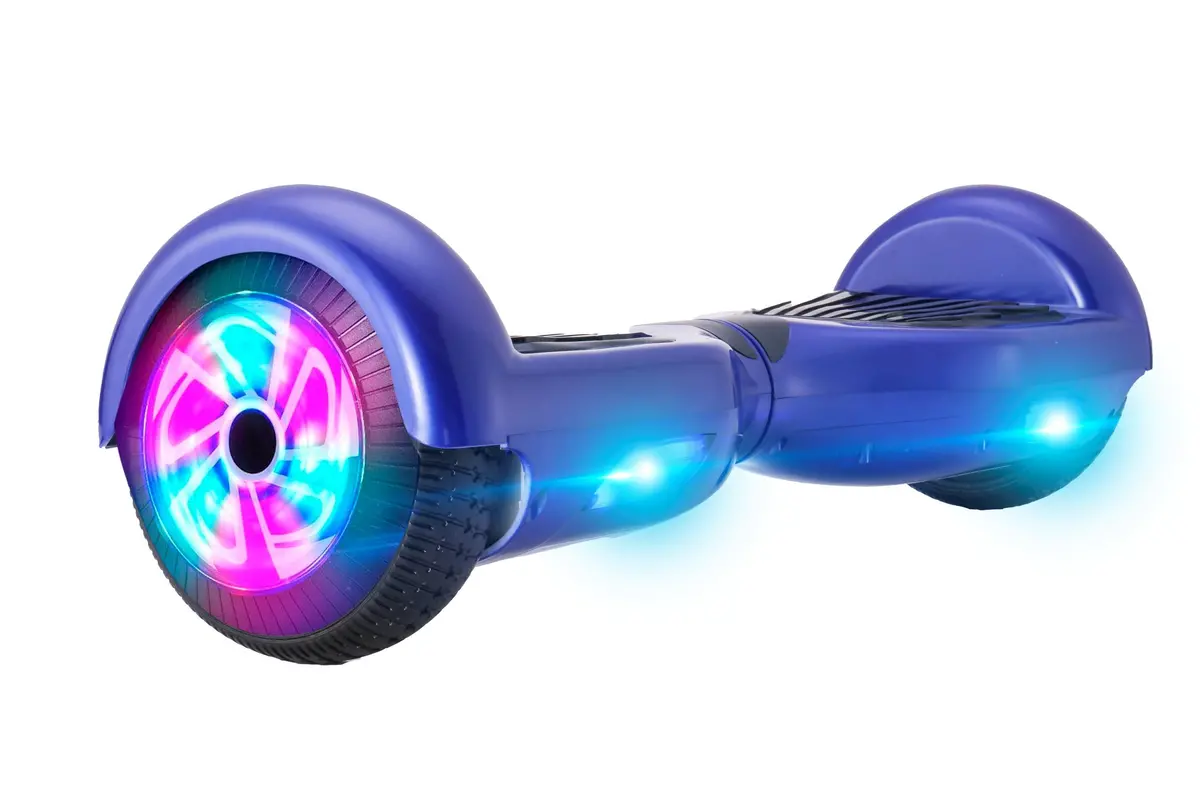 Glarewheel M2 Hoverboard Light Up Wheels Bluetooth Blue 1
