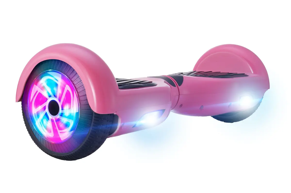 Glarewheel M2 Hoverboard Light Up Wheels Bluetooth Pink 1