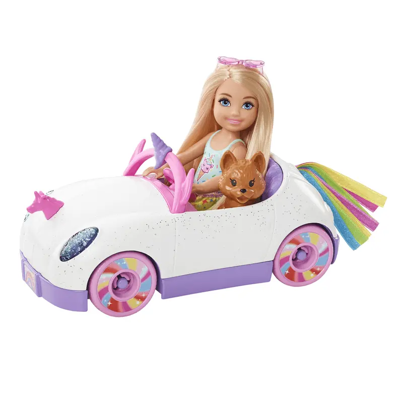 Barbie Chelsea Doll With Car For Ages 3+ 1