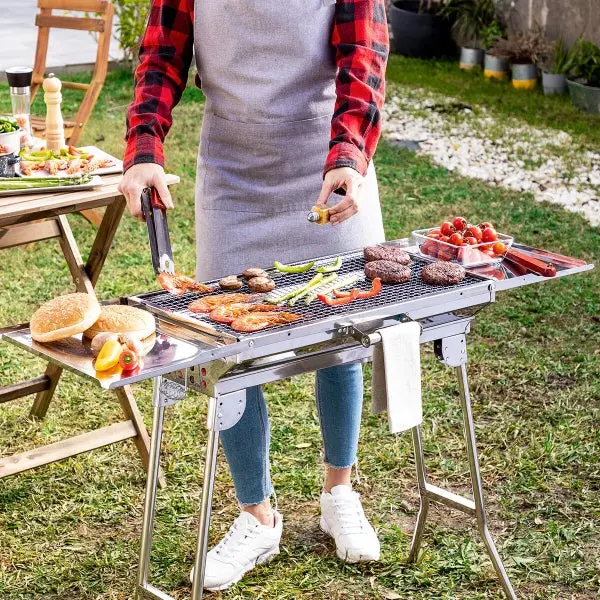 Grill "Bearbq" For Use With Charcoal - Portable &Amp; Foldable 1