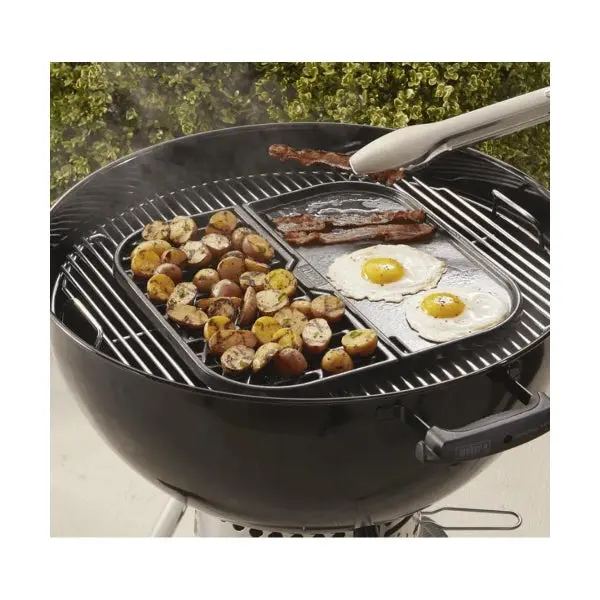 Grill Accessory "Grill Plate" (36 X 36.5) - Sear And Grill At The Same Time 1