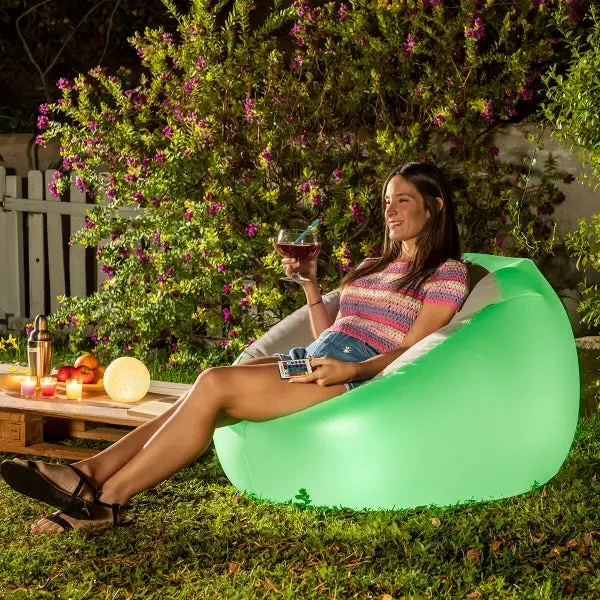 Stool "Pulight" With Led Lighting - Inflatable &Amp; Floatable 1