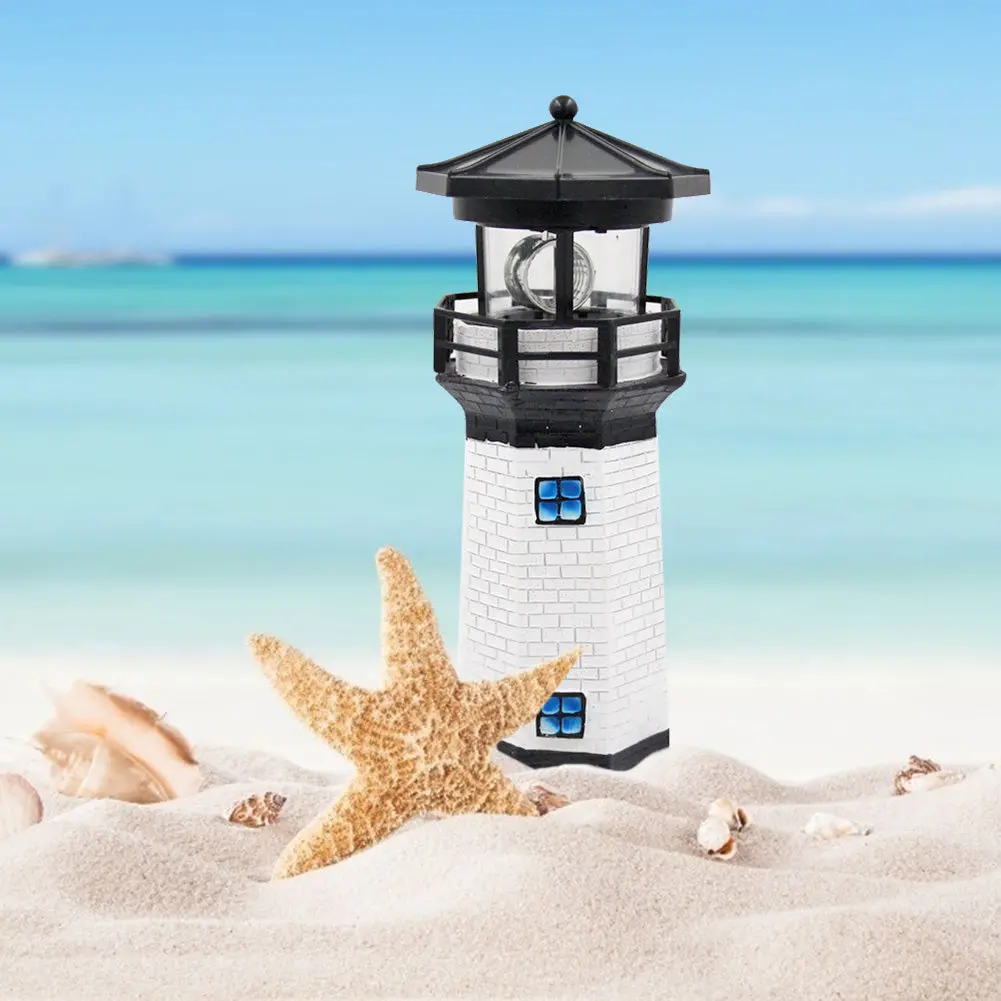 Decoration Maritim Lighthouse In Red And White (61.5 Cm) - With Led Lighting 1