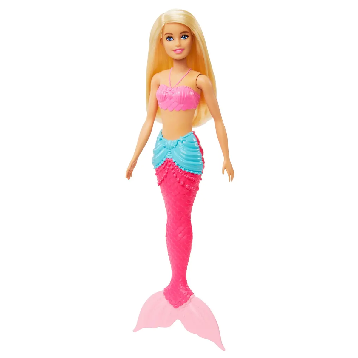 Barbie Dreamtopia Blonde Hair Mermaid Doll With Multi-Colored Pink Mermaid Tail For Kids Ages 3+ 1