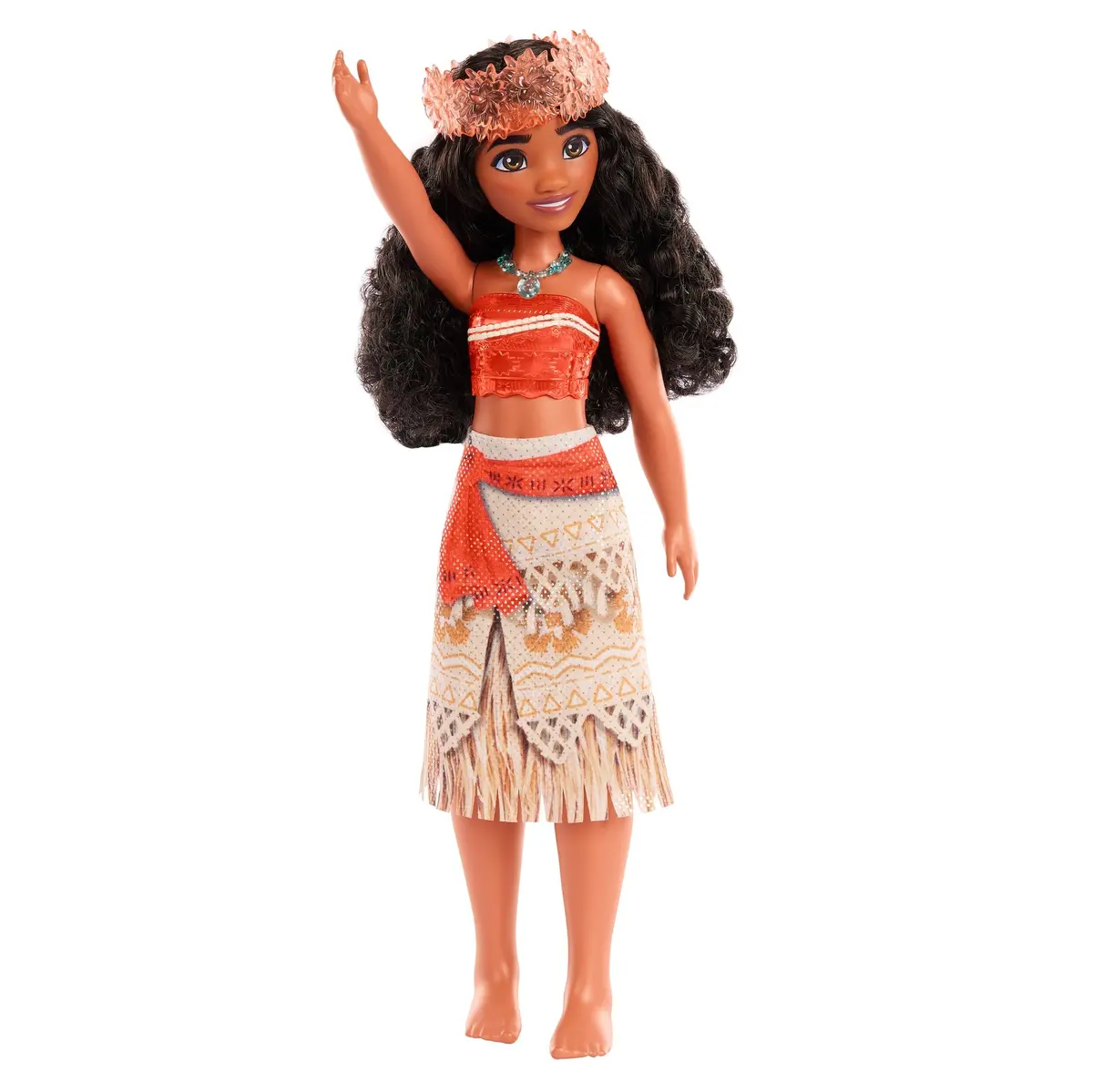 Disney Princess Moana Posable Fashion Doll With Sparkling Clothing And Accessories For Kids Ages 3+ 1