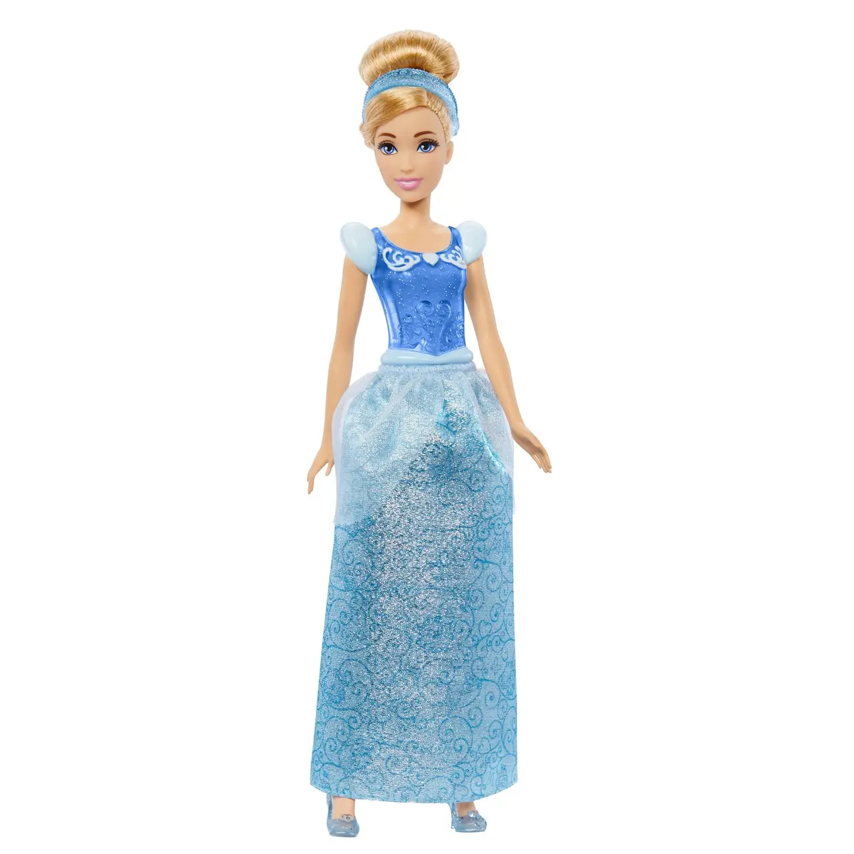 Disney Princess Cinderella Posable Fashion Doll With Sparkling Clothing And Accessories For Kids Ages 3+ 1