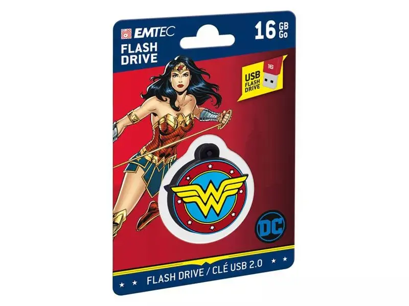Usb Stick Dc "Wonder Woman 3D Symbol - Collector" 16 Gb From Emtec 1