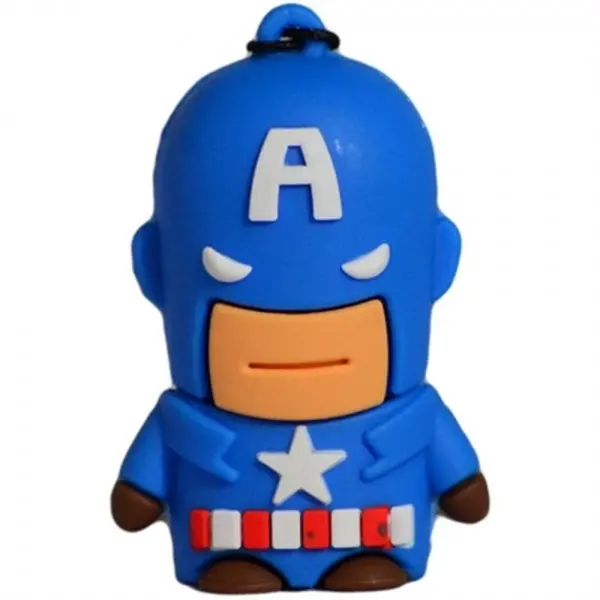 Usb Flash Drive Marvel "Captain America Figure" 32Gb By Tech One Tech 1