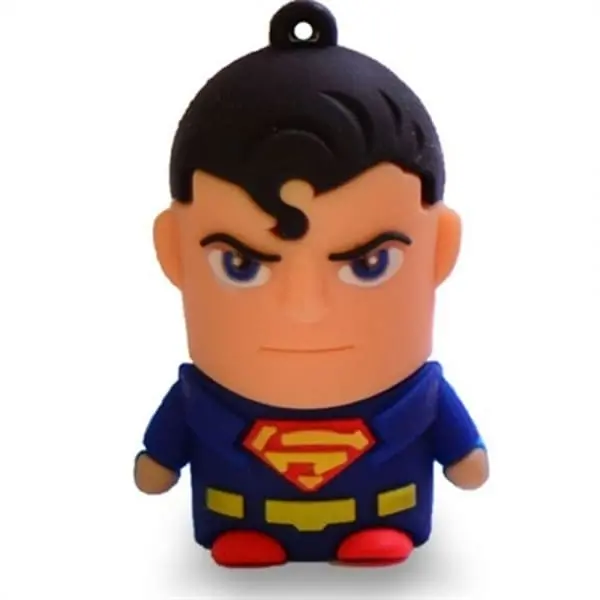 Usb Flash Drive Dc "Superman Figure" 32Gb By Tech One Tech 1