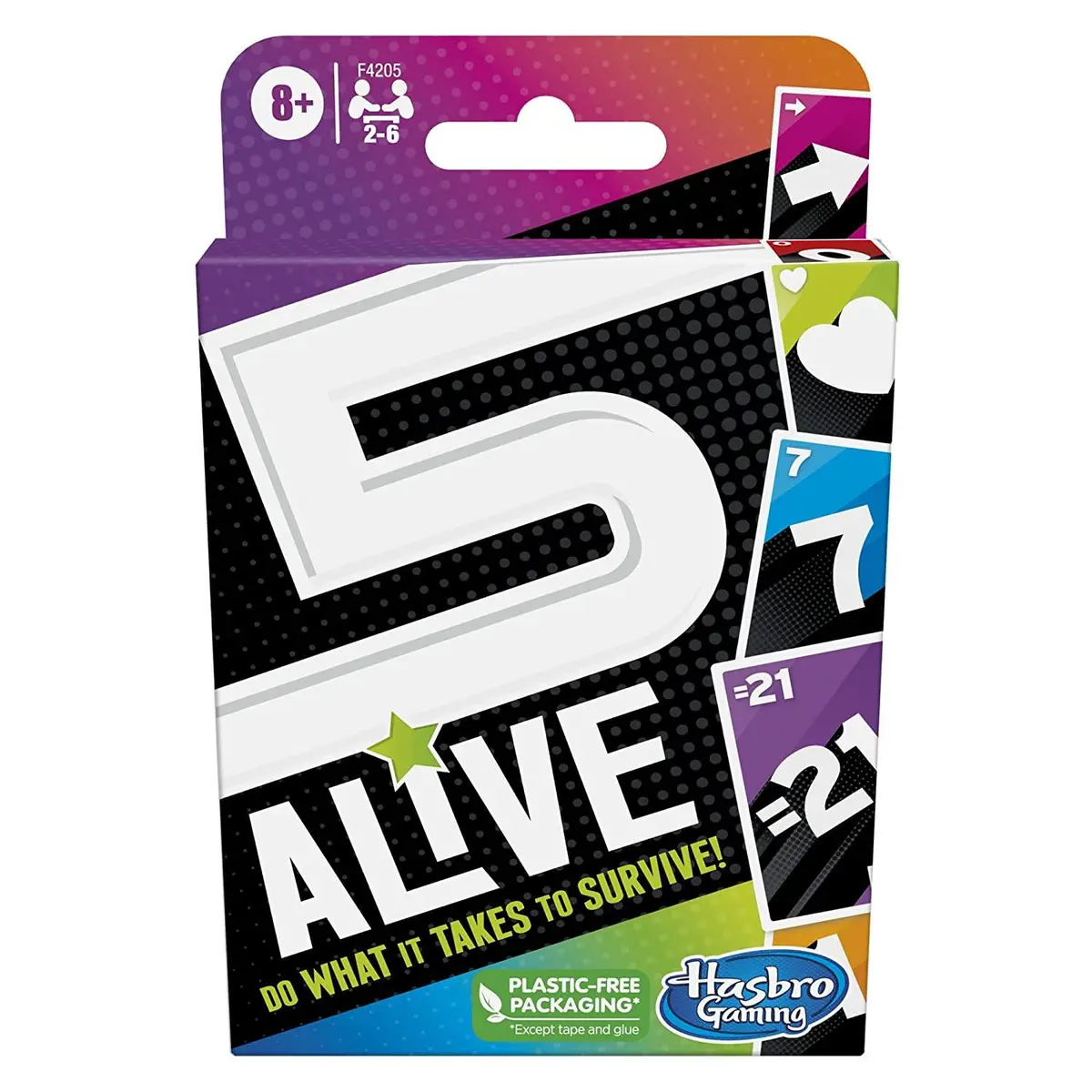 Hasbro Gaming 5 Alive Family Card Game For Ages 8 And Up 1