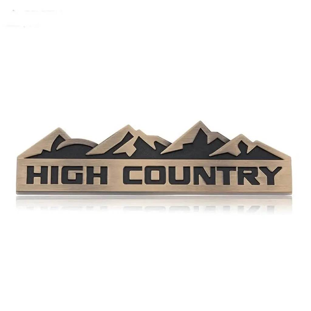 High Country Badge Sticker 1