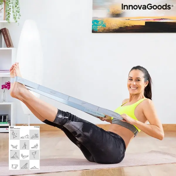 "Stort" Fitness Band With Exercise Instructions - Train Your Muscles 1