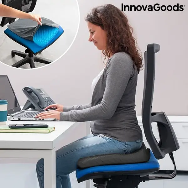 "Hexafresh" Cushion In Honeycomb Design - Seat Cushion Promotes Air Circulation 1