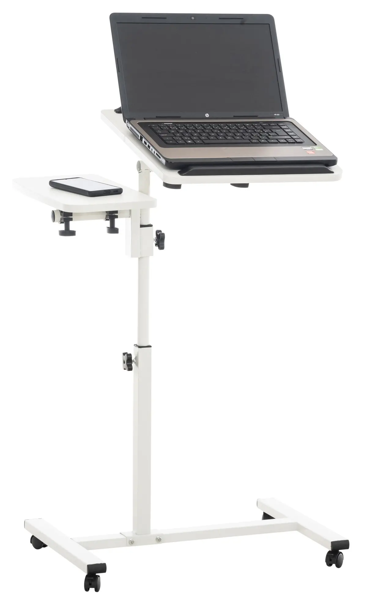"Liva" Laptop Table With Mouse Shelf - Multi-Adjustable Storage Table 2