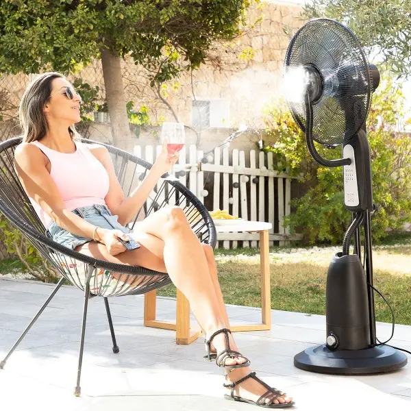 "Brissa" Fan Incl. Mist Blower, Humidifier &Amp; Remote Control 1