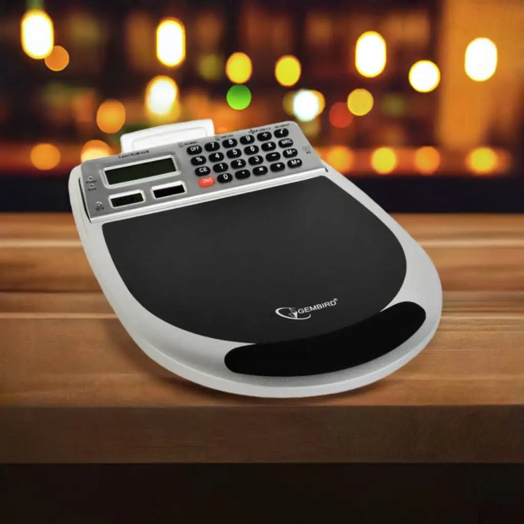 Mouse Pad In Black With Led Lighting - 7 Colors Adjustable 1