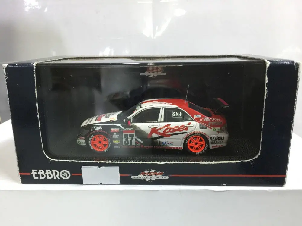 Ebbro 1/43 Toyota Altezza Kosei Spirit 2004 Red White Black #37 (43621) (Buy) 1