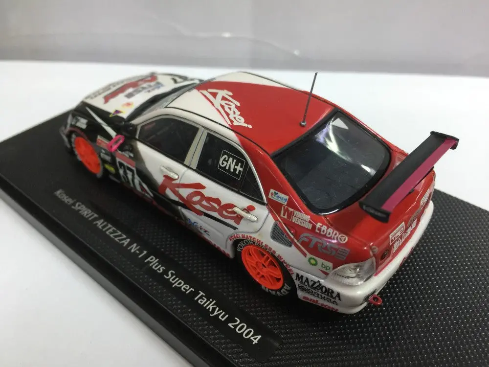 Ebbro 1/43 Toyota Altezza Kosei Spirit 2004 Red White Black #37 (43621) (Buy) 2