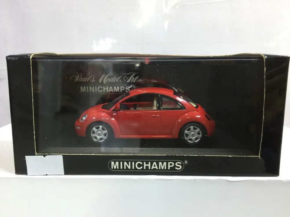 Minichamps 1/43 Vw Beetle Red (430 058001) (02797) (Buy) 1