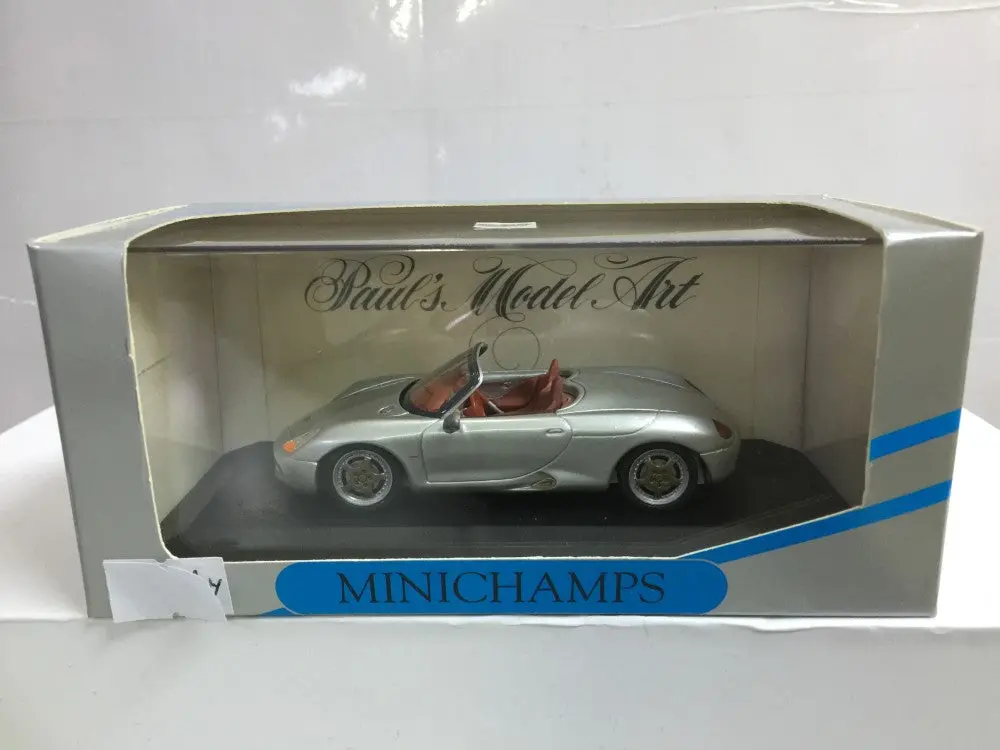 Minichamps 1/43 Porsche Boxster Silver (430 063130) (00530) (Buy) 1