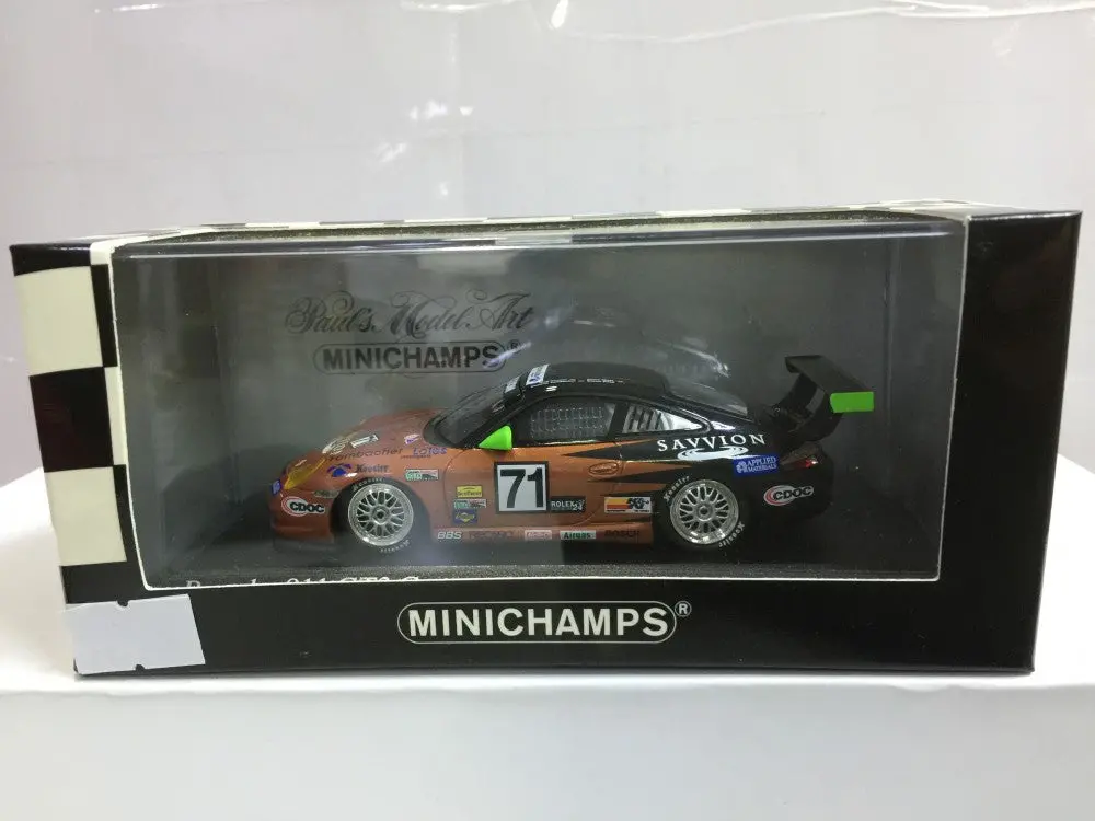 Minichamps 1/43 Porsche 911 Gt3 24H Daytona 2005 Henzler Farnbacher Price Ehret #71 (400 056271) (06673) (Piu100) 1