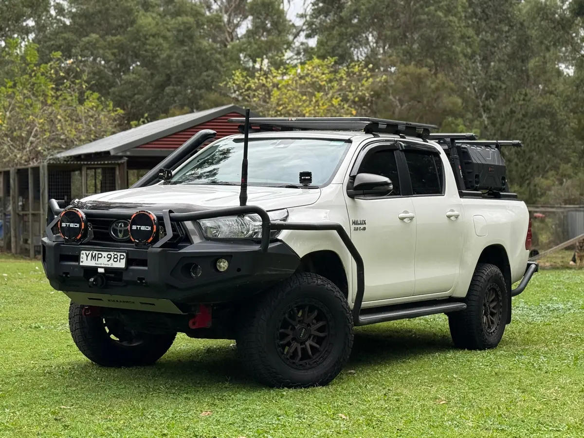 Roar 4X4 Aluminium Roof Rack Platform For Toyota Hilux N80 (2015+) - Dual Mount System 1