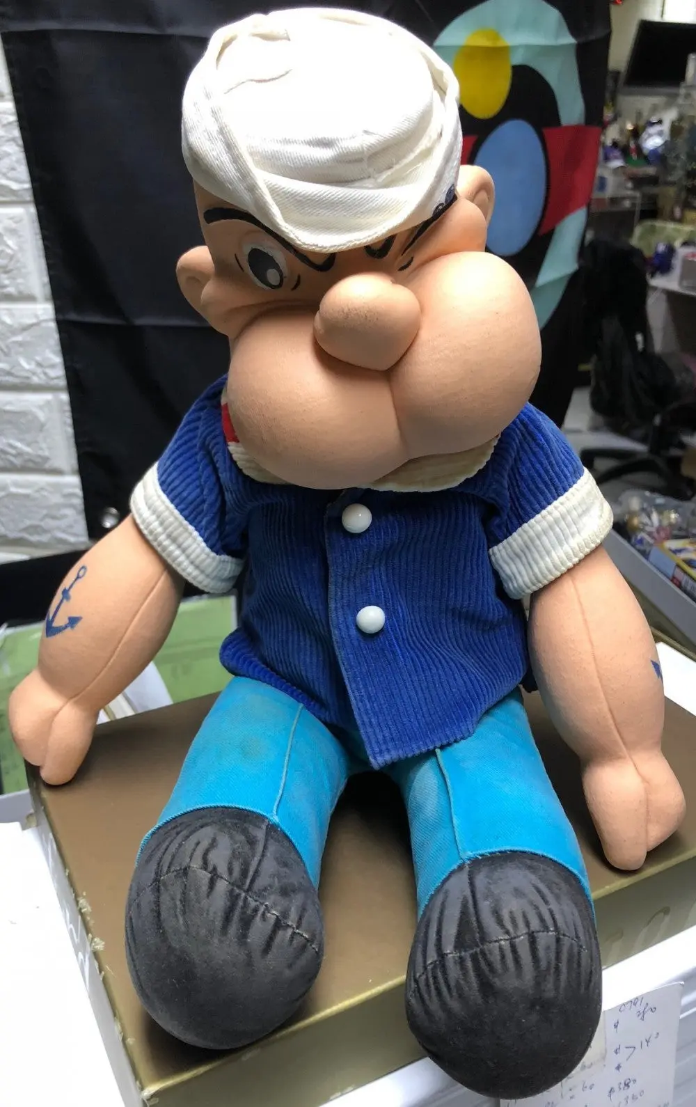 Nemoto Tsukuda 大力水手 Popeye 懷舊公仔 41Cm 高 B9096647 1